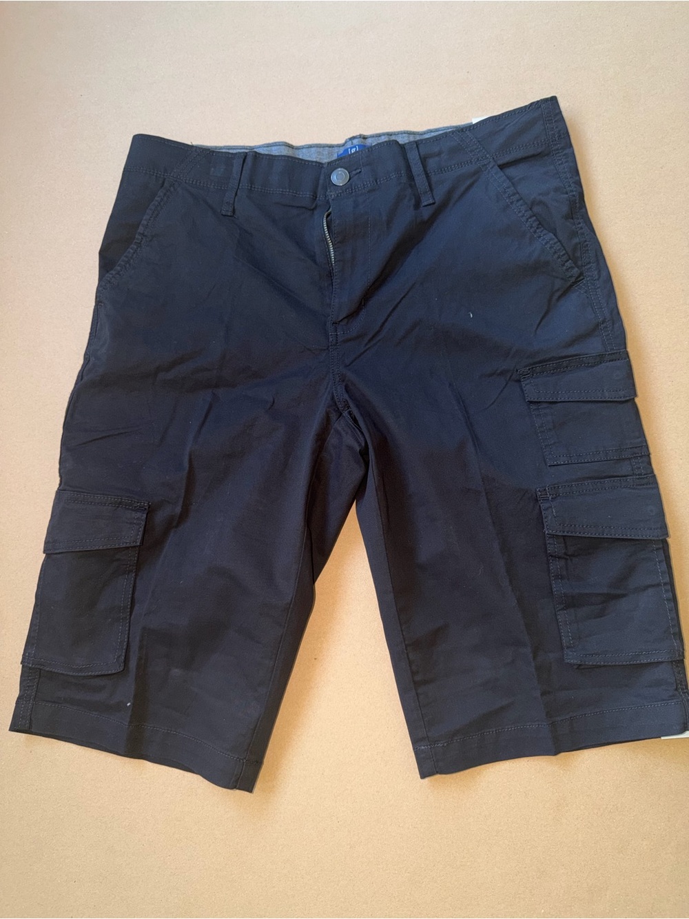 George Men's Size 36 Messenger Cargo Shorts - Black Soot - 14" Inseam - NWT
